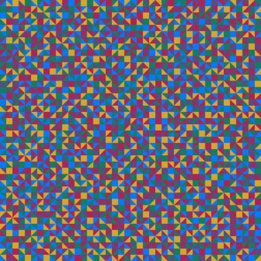 Color Rhombus tile tessellation pattern illustration