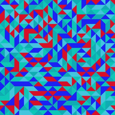 Color Rhombus tile tessellation pattern illustration