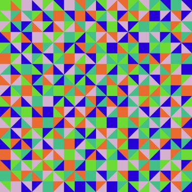 Color Rhombus tile tessellation pattern illustration