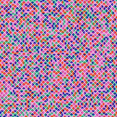 Color Rhombus tile tessellation pattern illustration