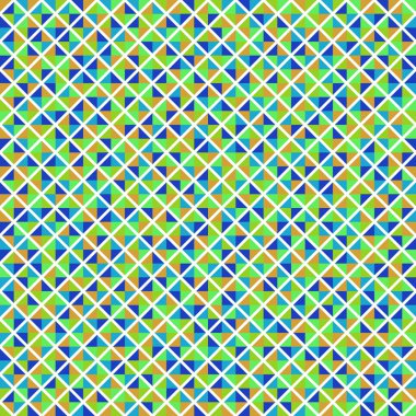 Color Rhombus tile tessellation pattern illustration