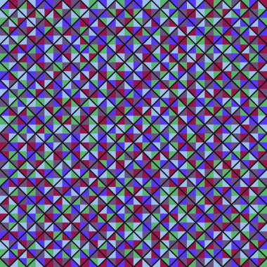 Color Rhombus tile tessellation pattern illustration