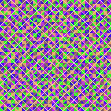 Color Rhombus tile tessellation pattern illustration