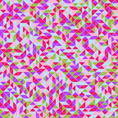 Color Rhombus tile tessellation pattern illustration