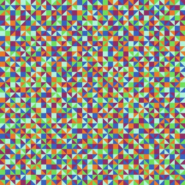 Color Rhombus tile tessellation pattern illustration