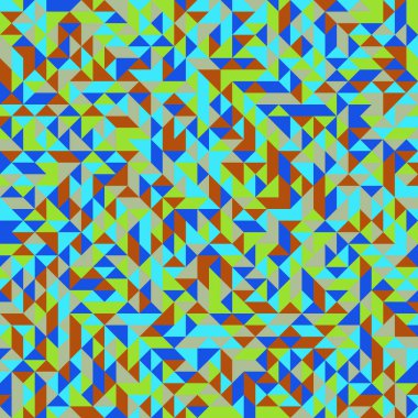 Color Rhombus tile tessellation pattern illustration