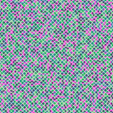 Color Rhombus tile tessellation pattern illustration