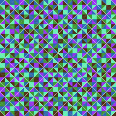 Color Rhombus tile tessellation pattern illustration