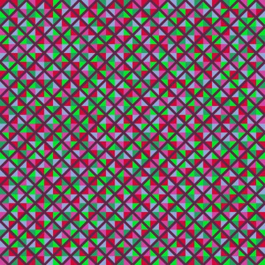 Color Rhombus tile tessellation pattern illustration