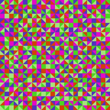 Color Rhombus tile tessellation pattern illustration