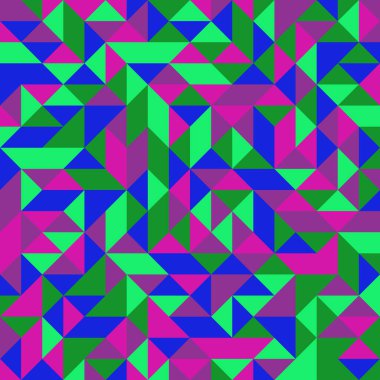 Color Rhombus tile tessellation pattern illustration