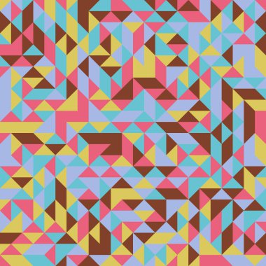 Color Rhombus tile tessellation pattern illustration