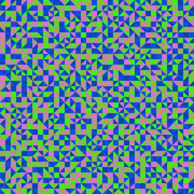 Color Rhombus tile tessellation pattern illustration