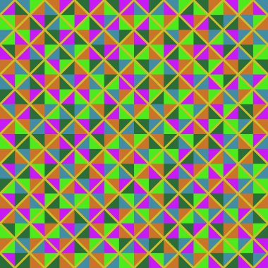 Color Rhombus tile tessellation pattern illustration