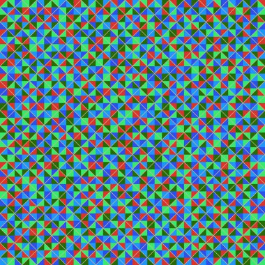 Color Rhombus tile tessellation pattern illustration