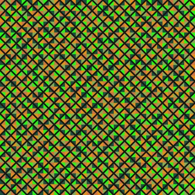 Color Rhombus tile tessellation pattern illustration