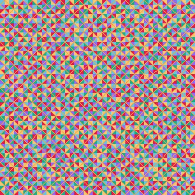 Color Rhombus tile tessellation pattern illustration