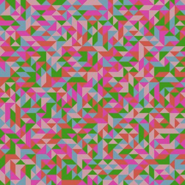 Color Rhombus tile tessellation pattern illustration