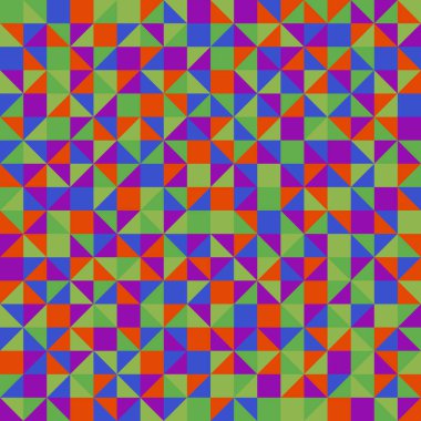 Color Rhombus tile tessellation pattern illustration