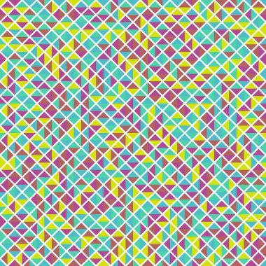 Color Rhombus tile tessellation pattern illustration