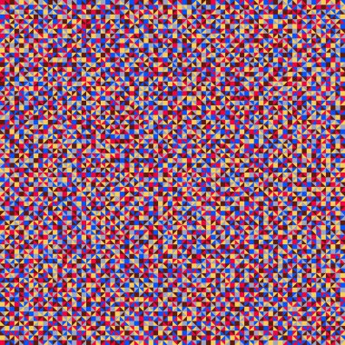 Color Rhombus tile tessellation pattern illustration