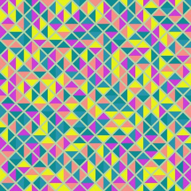 Color Rhombus tile tessellation pattern illustration