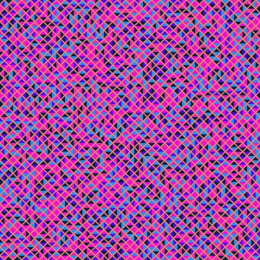 Color Rhombus tile tessellation pattern illustration