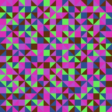 Color Rhombus tile tessellation pattern illustration