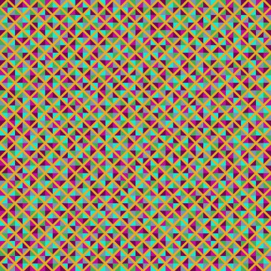 Color Rhombus tile tessellation pattern illustration