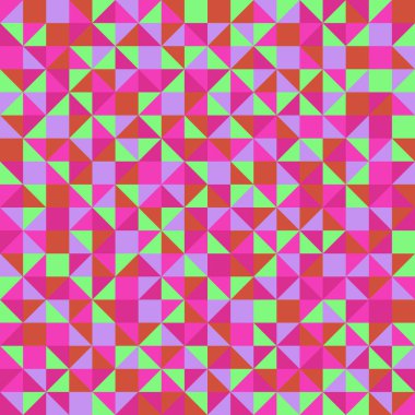 Color Rhombus tile tessellation pattern illustration