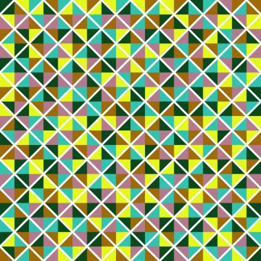 Color Rhombus tile tessellation pattern illustration