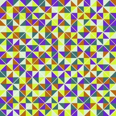 Color Rhombus tile tessellation pattern illustration