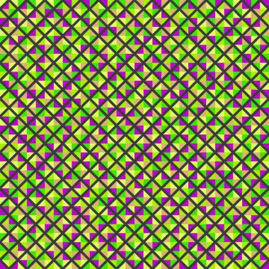 Color Rhombus tile tessellation pattern illustration