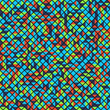 Color Rhombus tile tessellation pattern illustration