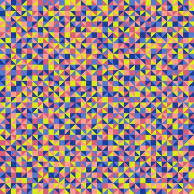 Color Rhombus tile tessellation pattern illustration