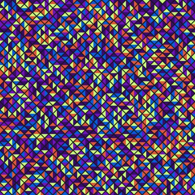 Color Rhombus tile tessellation pattern illustration