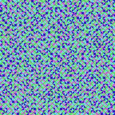 Color Rhombus tile tessellation pattern illustration