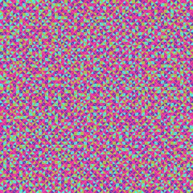 Color Rhombus tile tessellation pattern illustration