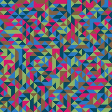 Color Rhombus tile tessellation pattern illustration