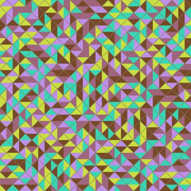Color Rhombus tile tessellation pattern illustration