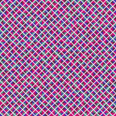 Color Rhombus tile tessellation pattern illustration