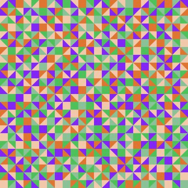 Color Rhombus tile tessellation pattern illustration