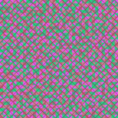 Color Rhombus tile tessellation pattern illustration