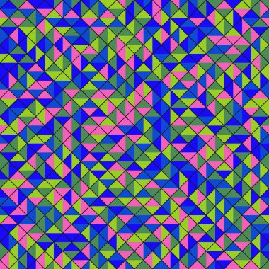 Color Rhombus tile tessellation pattern illustration