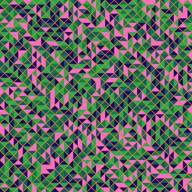 Color Rhombus tile tessellation pattern illustration