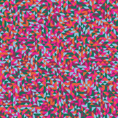 Color Rhombus tile tessellation pattern illustration