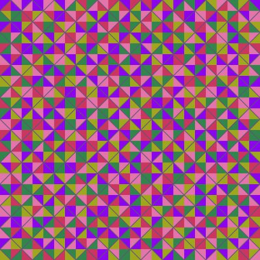 Color Rhombus tile tessellation pattern illustration
