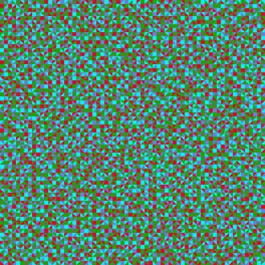 Color Rhombus tile tessellation pattern illustration