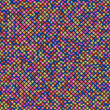Color Rhombus tile tessellation pattern illustration
