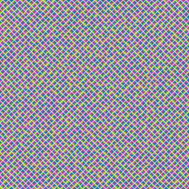 Color Rhombus tile tessellation pattern illustration